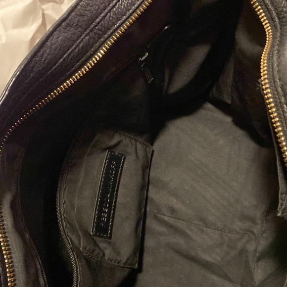 Rebecca Minkofff black fringe leather bag - Picture 3 of 12